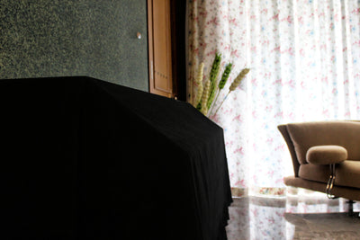 Side angle for yamaha clavinova piano dust cover
