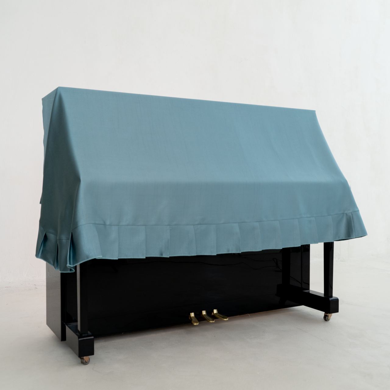 Dilwe Piano Cover, Colorfast Pleuche Piano Dustproof Dilwe Piano Cover, Colorfast Pleuche Piano Dustproof