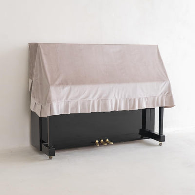Clairevoire Classics: Water-proof Premium Velvet Upright Piano Cover