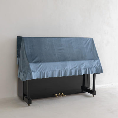 Clairevoire Classics: Water-proof Premium Velvet Upright Piano Cover