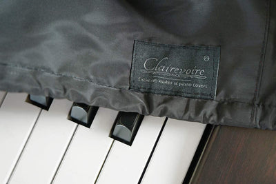 Clairevoire 2023 Keyboard & Digital Piano Cover | Anti-Water/Dust | Adjustable Book-stand opening | All sizes 76-88 Keys