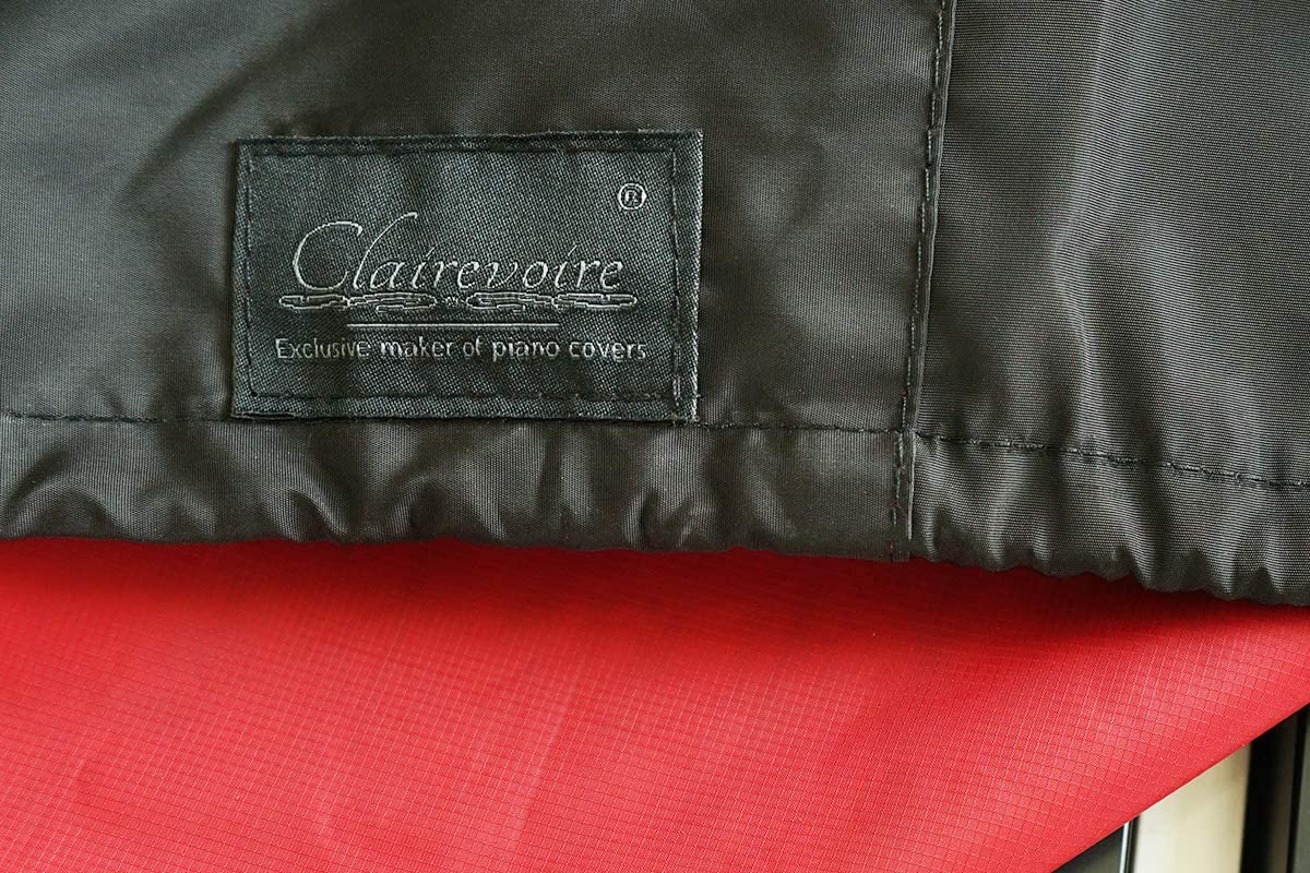 Clairevoire 2023 universal Keyboard & Digital Piano Cover | Anti-Water/Dust | Adjustable Book-stand opening | All sizes 76-88 Keys