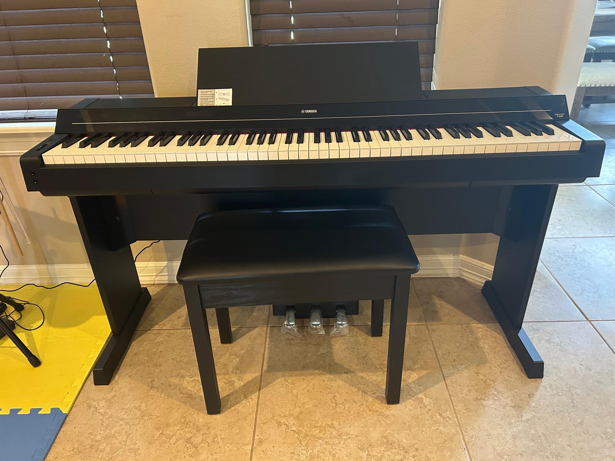 Yamaha P-S500 special tailor-made Digital Piano Dust Cover