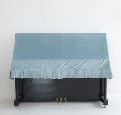 Clairevoire Classics: Water-proof Premium Velvet Upright Piano Cover