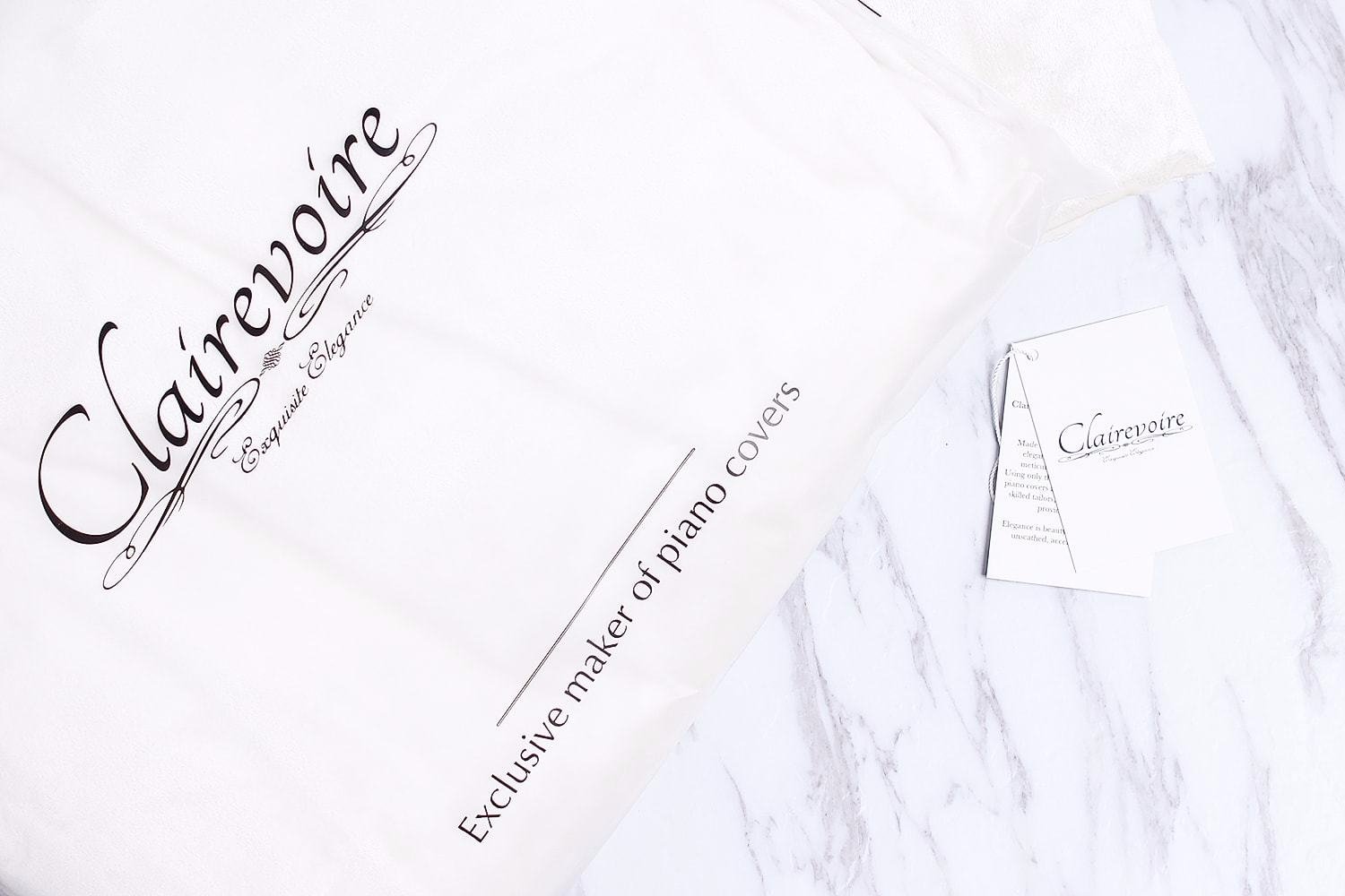 [for Yamaha | All Brands] Waterproof Velvet Grand Piano Cover (Cream White)