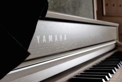 close up shot for yamaha clavinova cover