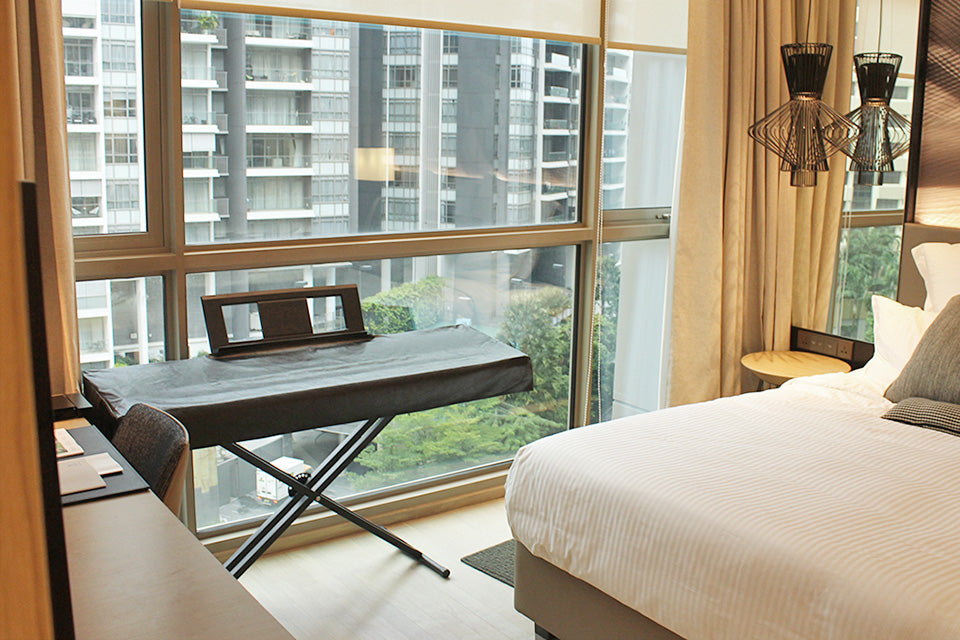 Yamaha P525 / P515 / S80 Digital Piano Cover | 52.6 x 14.8 in | 133.6 x 37.6 cm