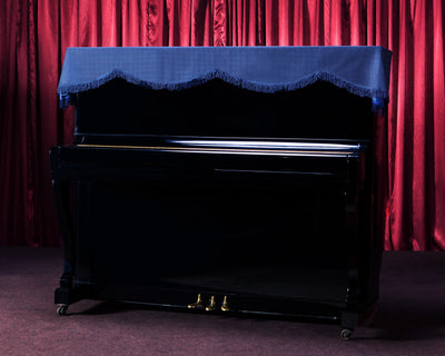 clairevoire piano top cover in blue