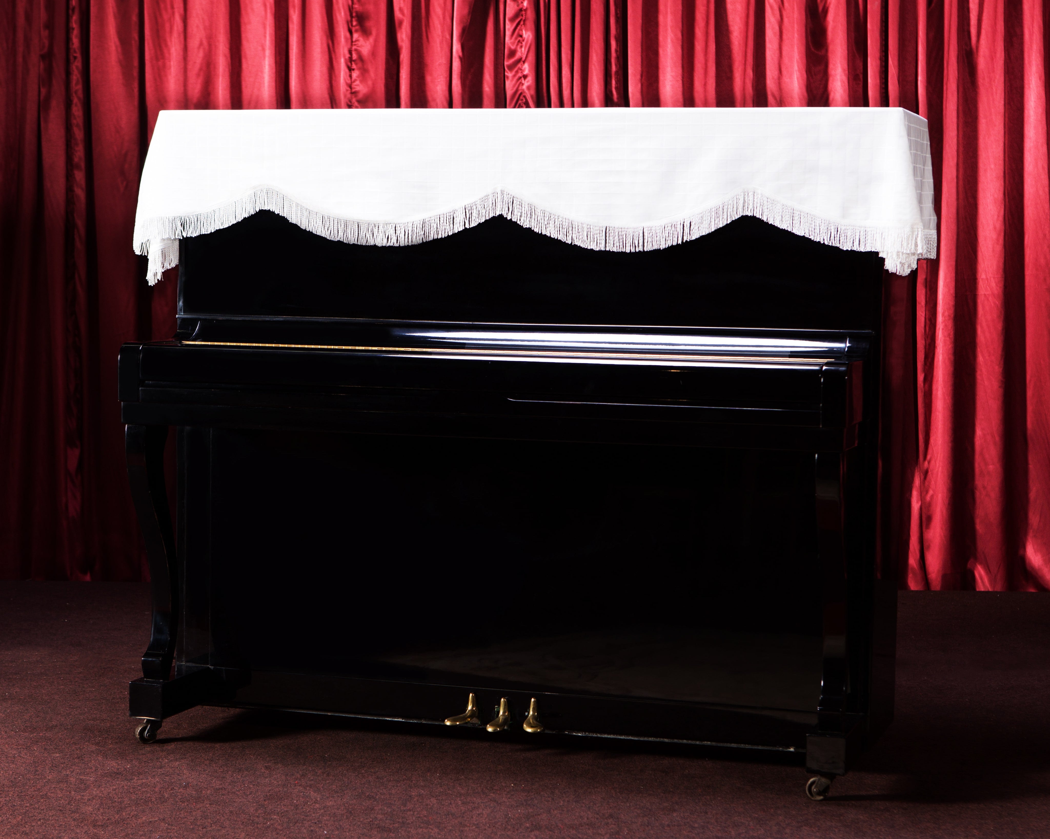 Upright Piano cover | Clairevoire Upright Piano Top Cover [Pearl